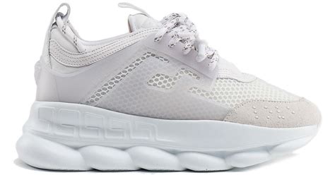 sneakers chain reaction white versace imitacion|versace chain reaction sneakers.